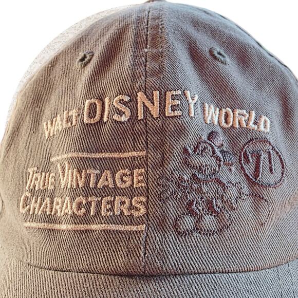 Walt Disney World True Vintage Characters 71 Mickey Mouse Baseball Hat Adult - Picture 2 of 7